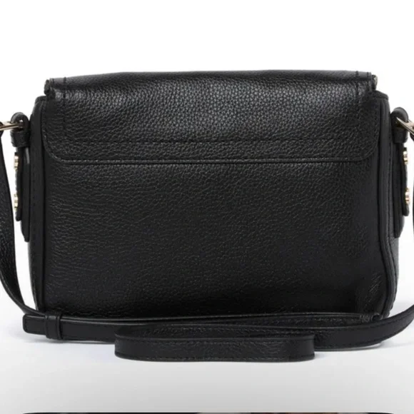 Marc Jacobs The Groove mini messenger Crossbody Bag Black in Gold Accents - Picture 3 of 8